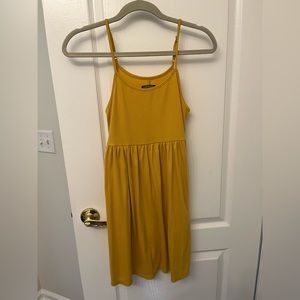 Yellow dress from target.